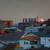 秋の夕暮の横浜