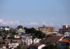 梅雨晴れの横浜