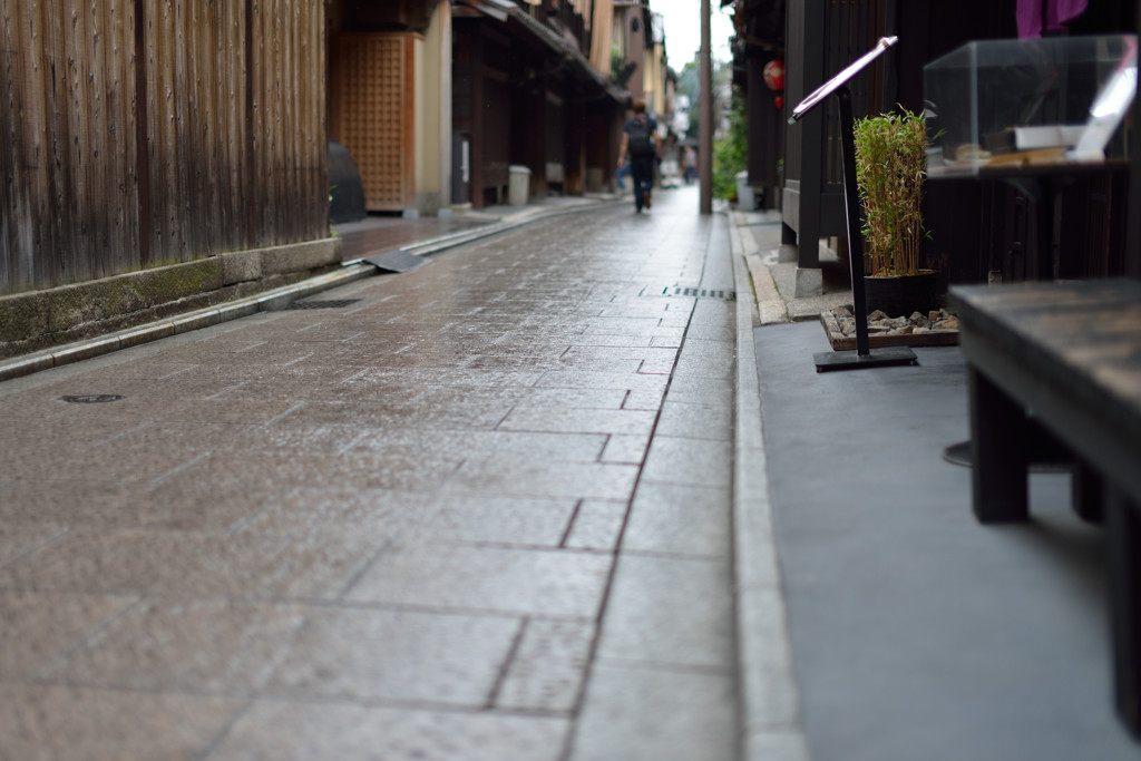雨上がり　祇園