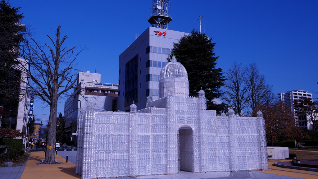 盛岡歴史文化館前にて