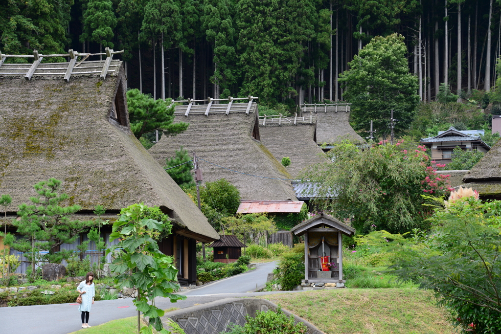 かやぶきの里（南丹市美山町）