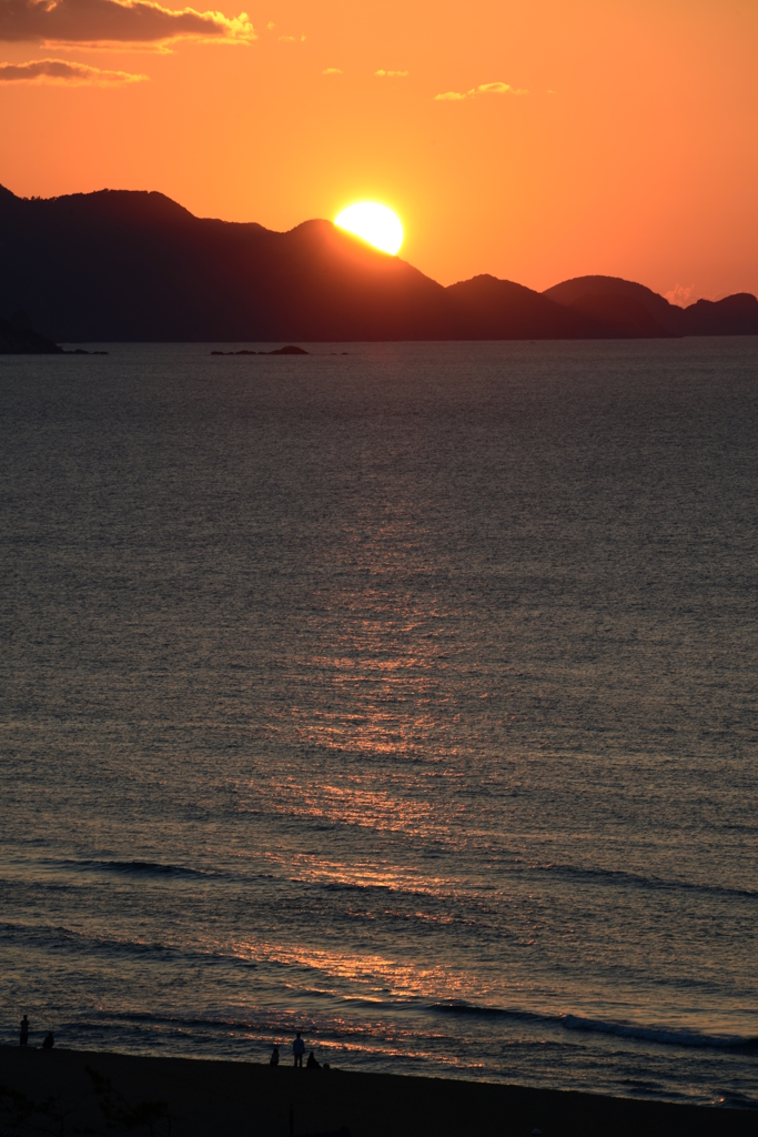 夕日が浦海岸（京丹後市網野町）