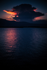 夕暮れ
