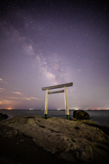 知多半島からの星空