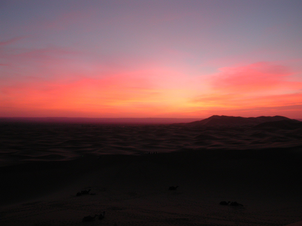 SunriseGlowサハラ砂漠Morocco#2