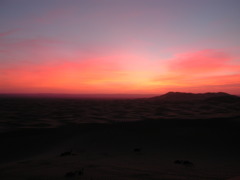 SunriseGlowサハラ砂漠Morocco#2