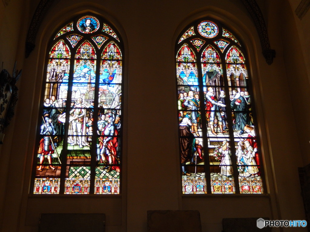 StainedGlassリーガ大聖堂01　Riga Latvia
