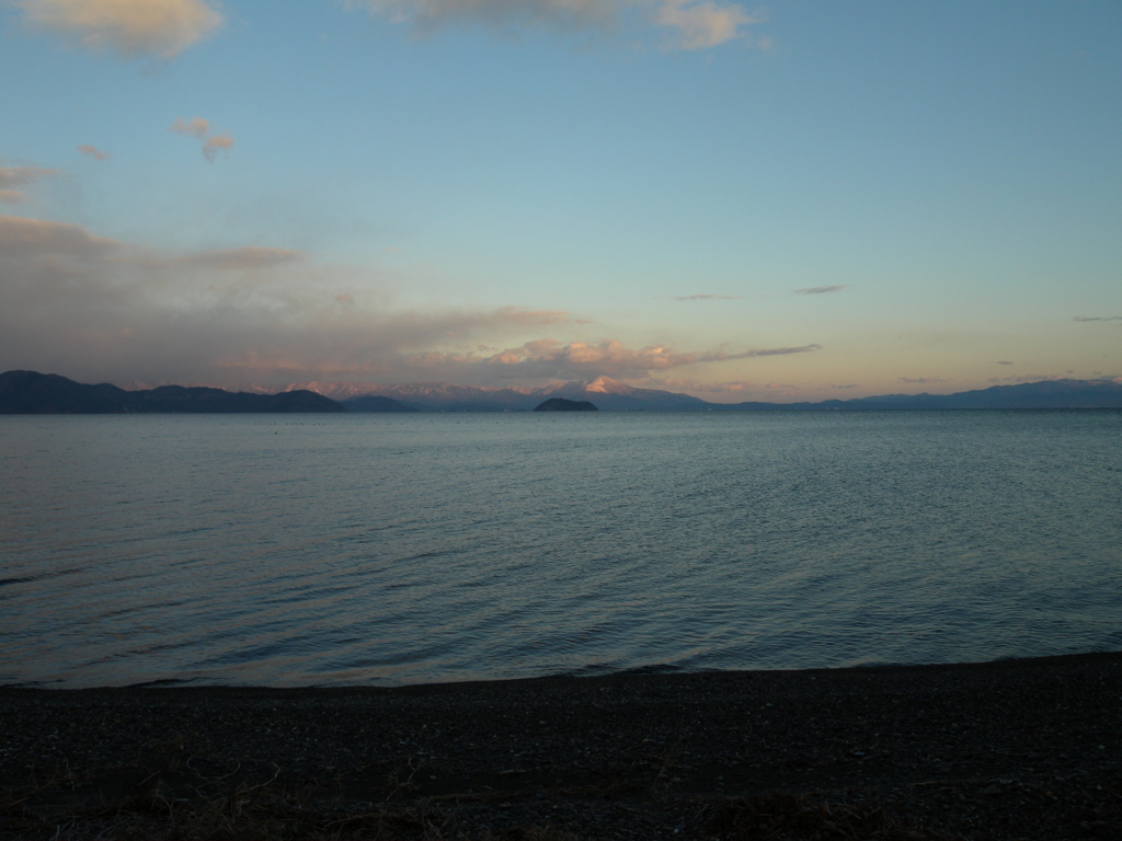 高島市 12月琵琶湖
