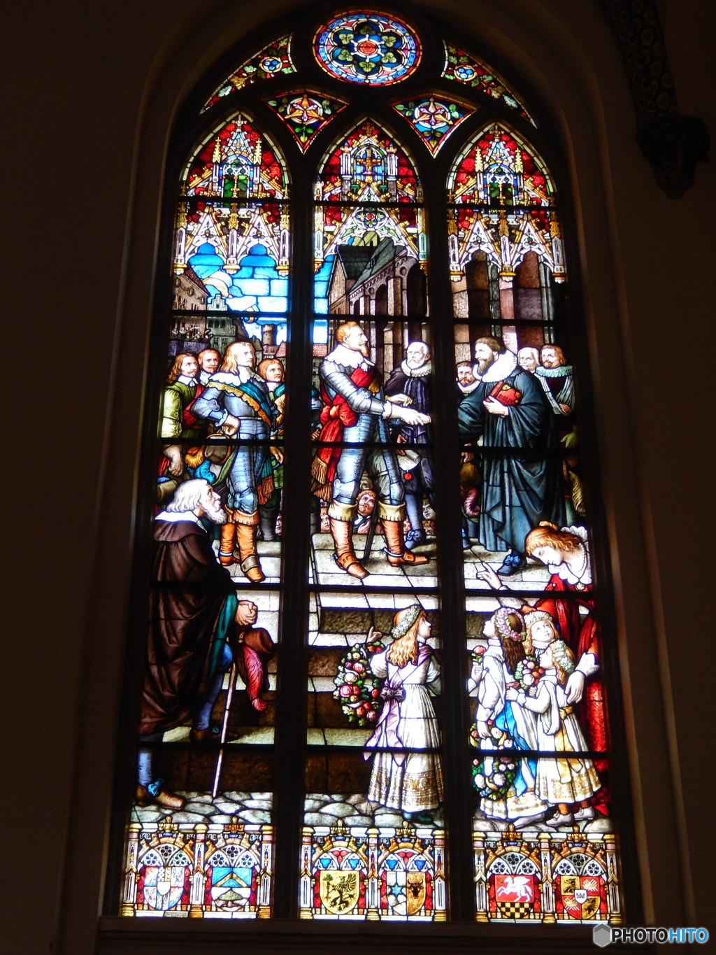 StainedGlassリーガ大聖堂05　Riga Latvia
