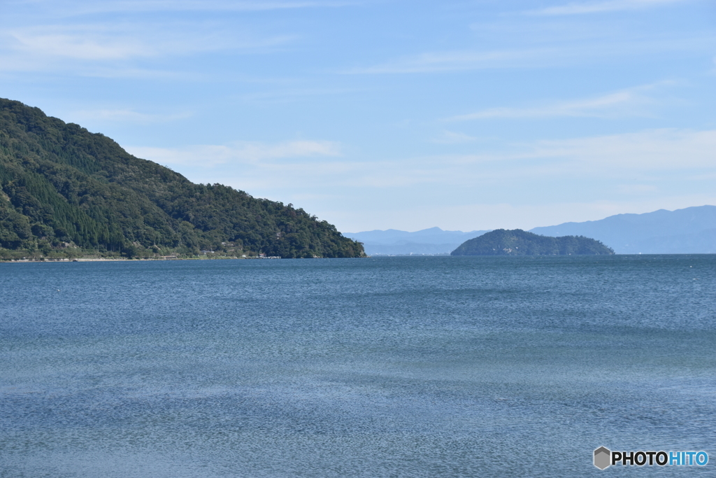 湖畔の散歩・竹生島・海津大崎