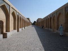 イラン　エスファハン　ハージュ橋2