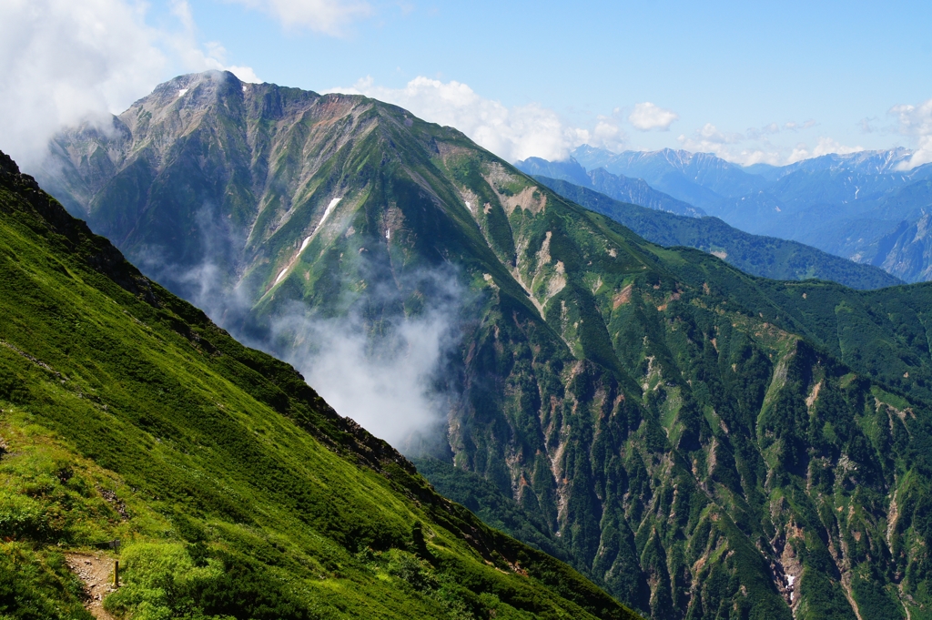 五龍岳眺望