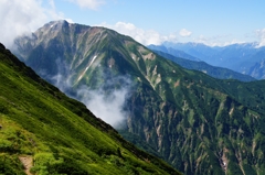 五龍岳眺望