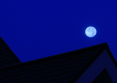 夜明け前。