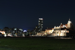 海辺の夜。