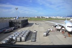 伊丹空港DPラウンジからの眺め