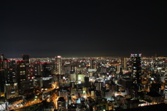 大阪を一望