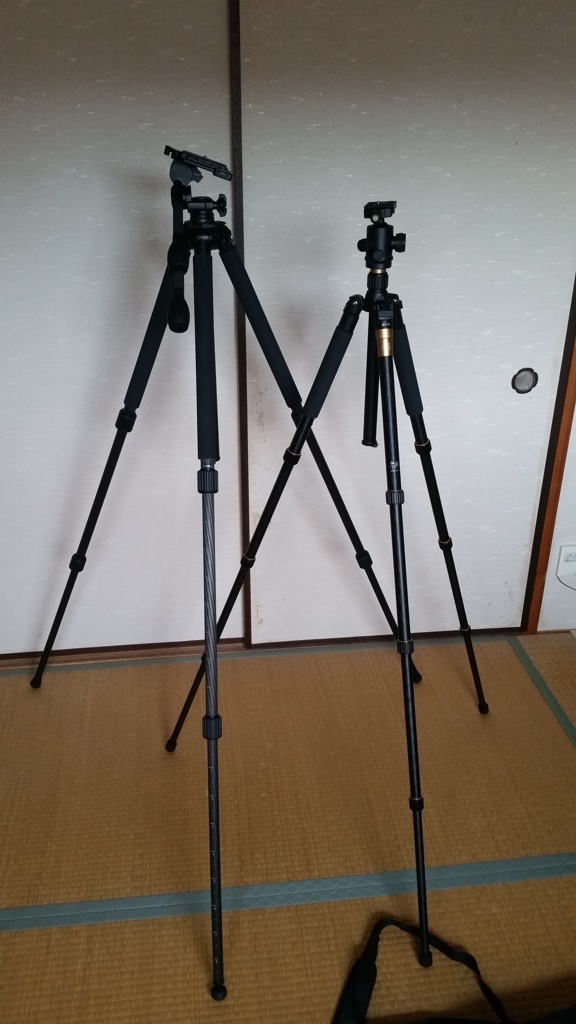初カーボン三脚♪
