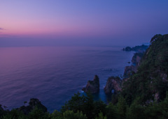 北山崎の夜明け
