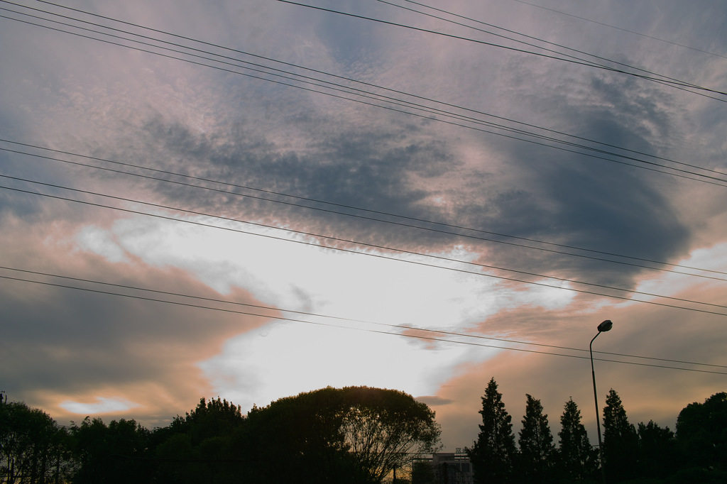 夕方