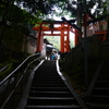 雨上がりの坂道