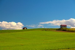 空と小屋
