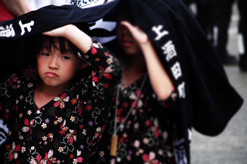 小雨の土崎祭り2