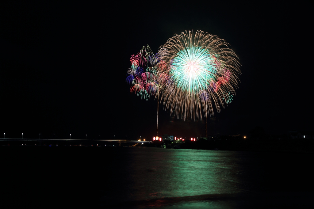 湘南ひらつか花火、か