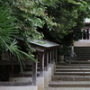 高来神社、参道、昼下り