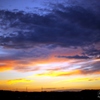 雨上がり・・・夕日