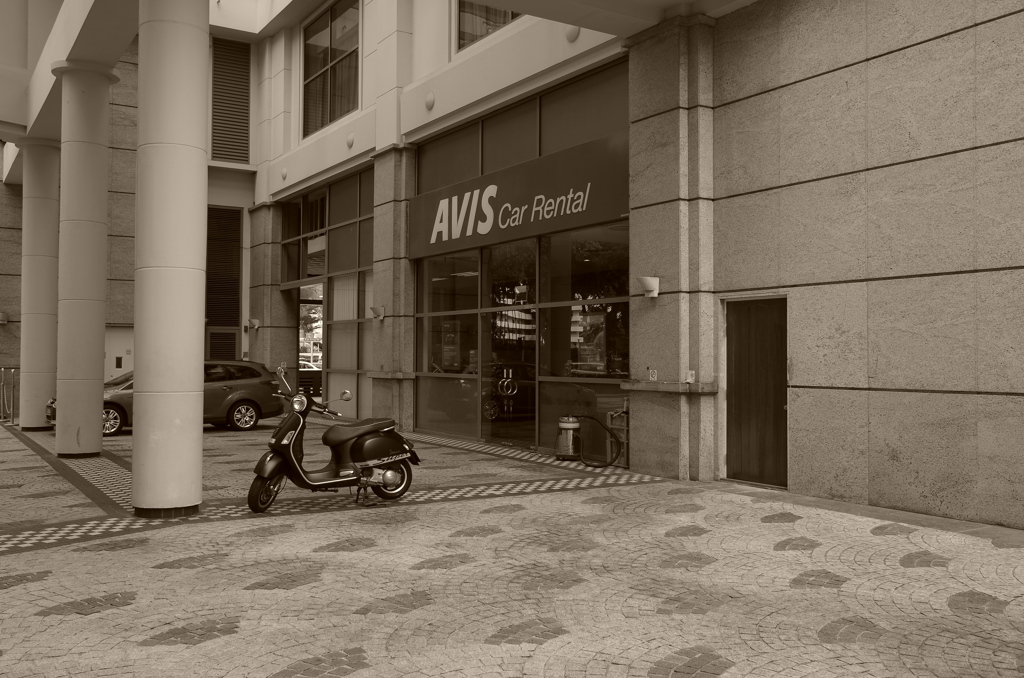Singapore vespa