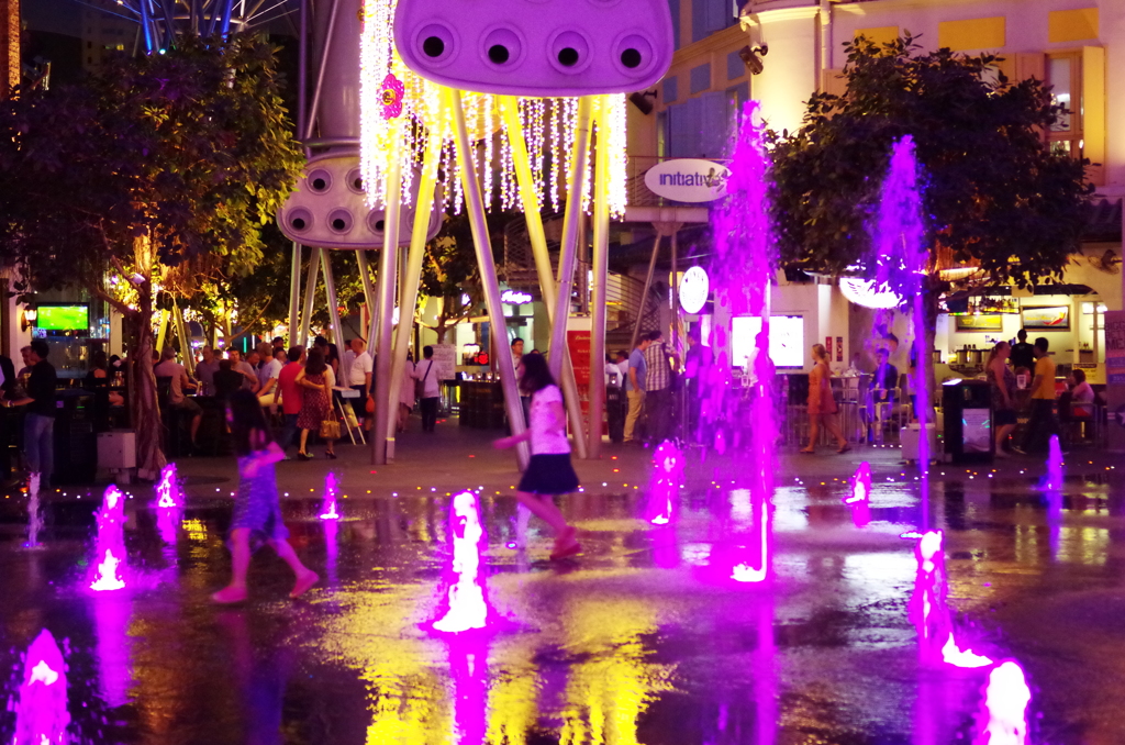 Playing in the water of night 