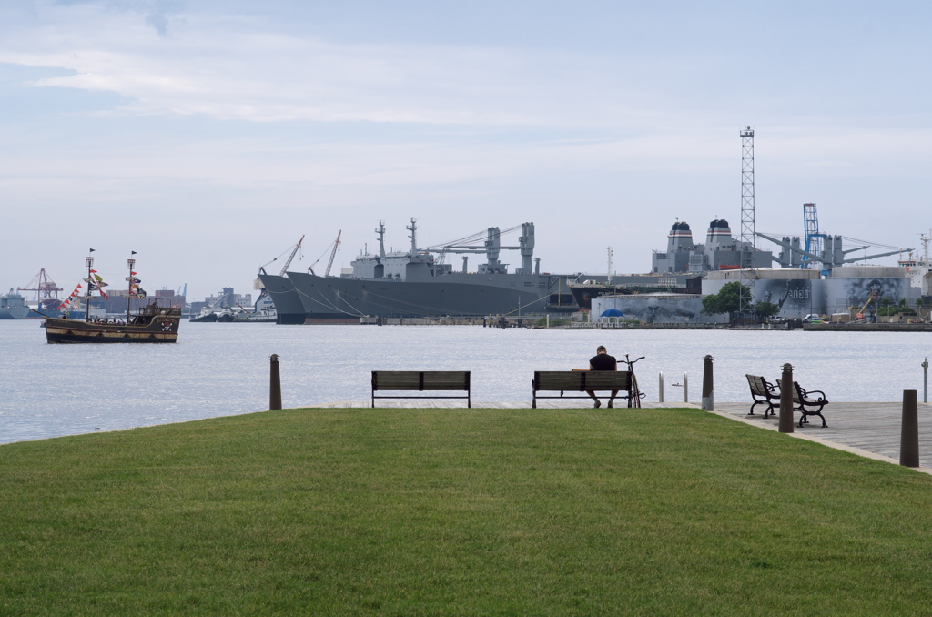  bench of  harbor 