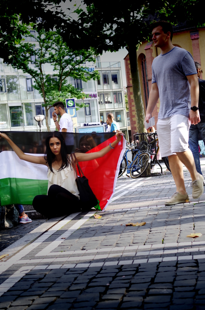 Demonstration parade