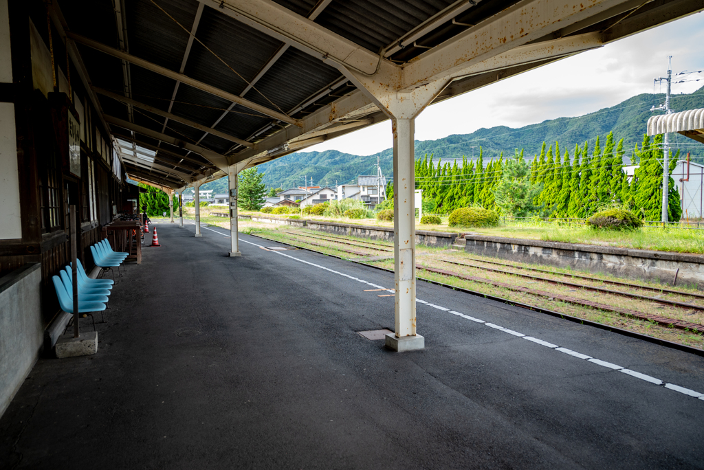 旧大社駅ホーム