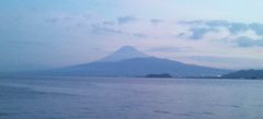 木負堤防からの富士山