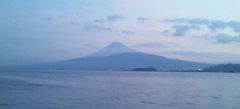 木負堤防からの富士山