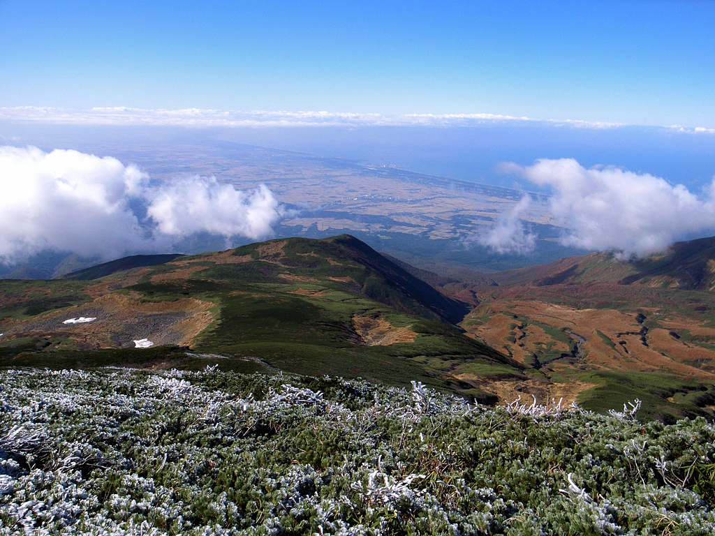 庄内平野と鳥海山