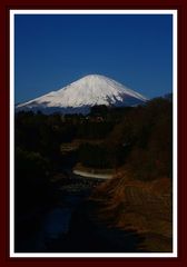 富士山と暮らす町