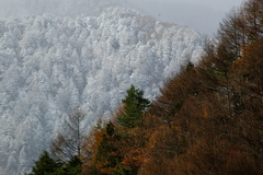 冬到来―木曽駒ヶ岳