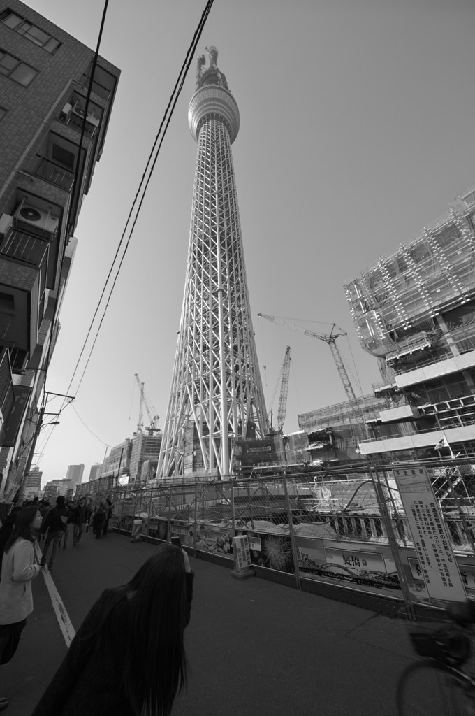 カメラ女子、悪戦苦闘中！