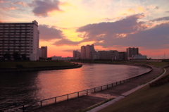 夕暮れ時・・・