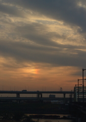 少し前の彩雲ですが・・・