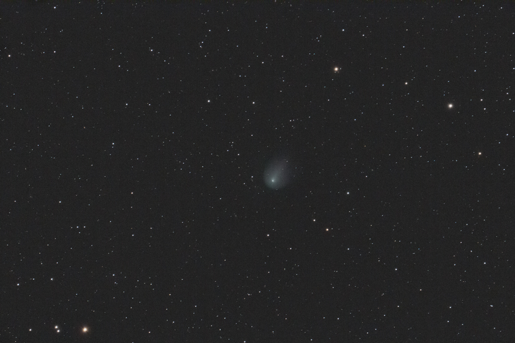 11月6日未明の彗星四態、リニア彗星