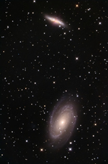 おおぐま座のM81とM82