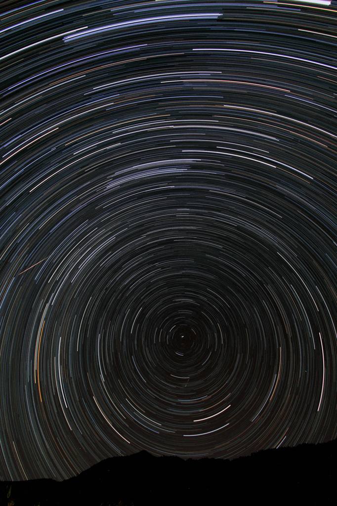 北天の流れ星