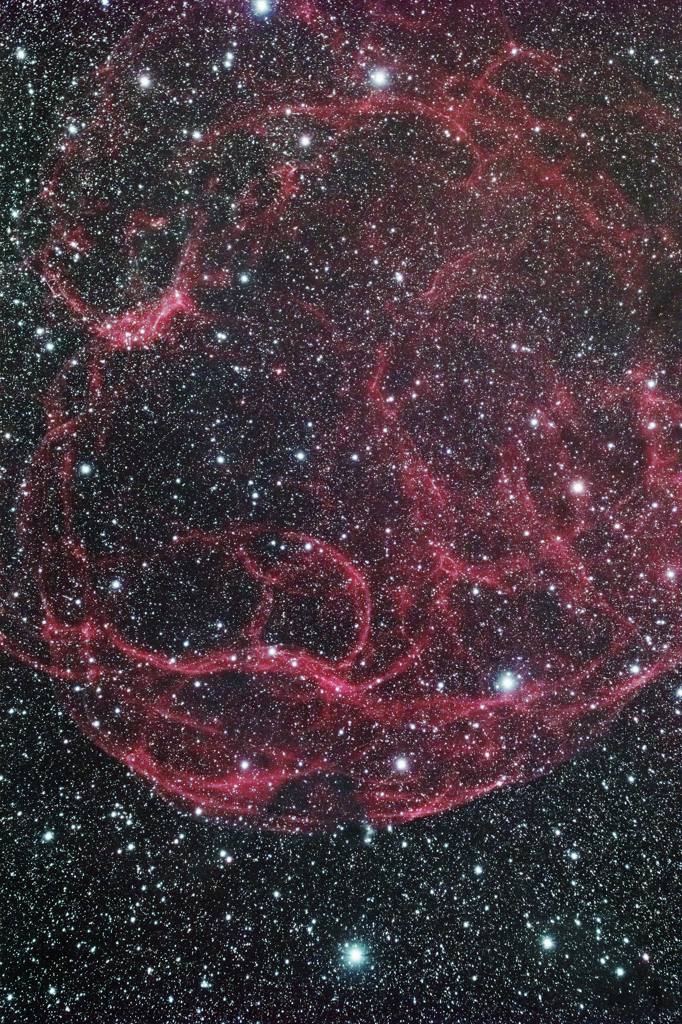 おうし座のレムナント、超新星残骸Sh2-240試写