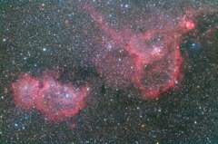 ハート星雲とソウル星雲