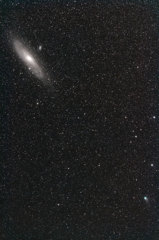 レモン彗星とアンドロメダ大銀河