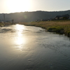 新町の夕景